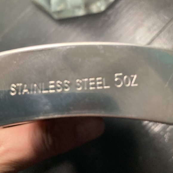 Canadian Club Reserve Flask Stainless Steel Awesome Condition 5oz - Picture 3 of 5